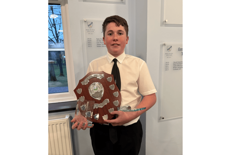 Harvey Gunn won the John Gabb Trophy for the second year running