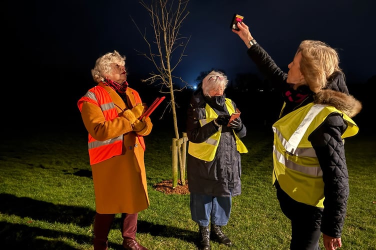 Light pollution survey