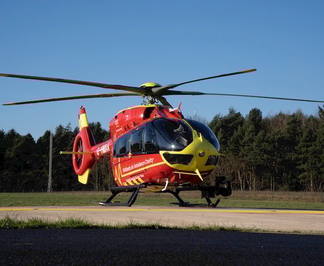 Your Name on Midlands Air Ambulance’s new helicopter