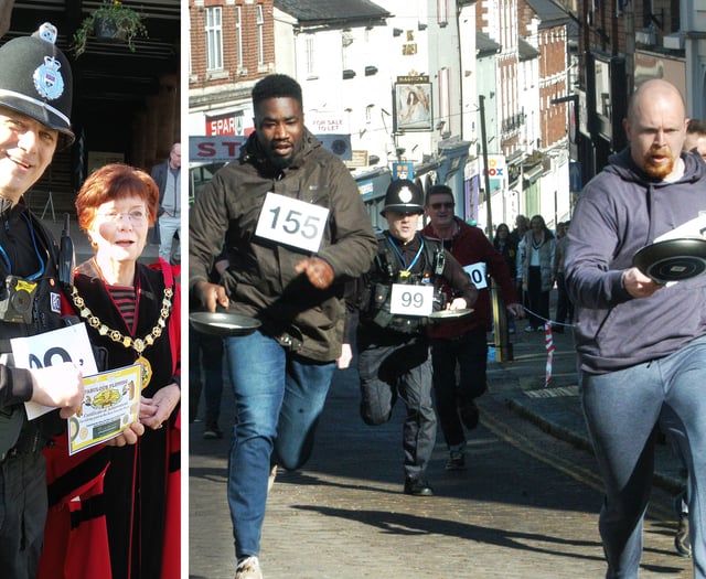Flipping great fun at annual pancake race