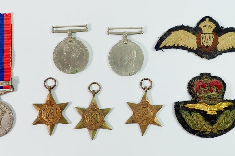 Set of RAF WWII medals