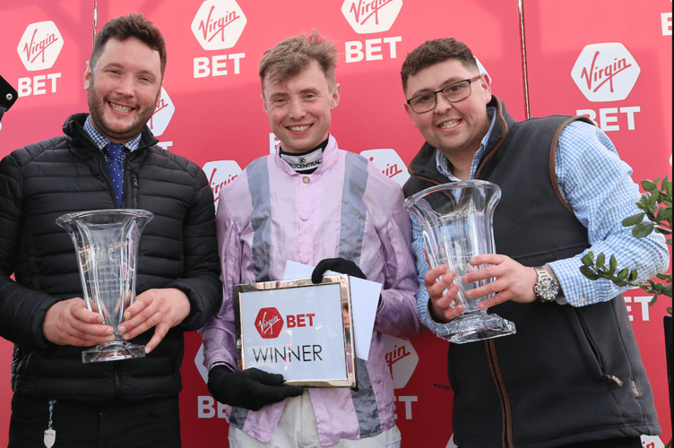 Knockanore's win in the Eider Chase was the best of young rider Freddie Mitchell's career