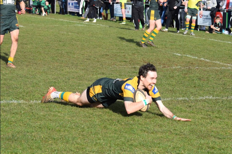 Adrian Connelly was Newent's man-of-the-match. Picture: Georgina Gardner