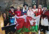 Welsh 'Sgwrs' Group hosts coffee morning with Harpist