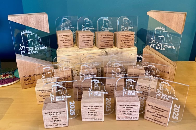 Great prizes are up for grabs in the Kymin Dash