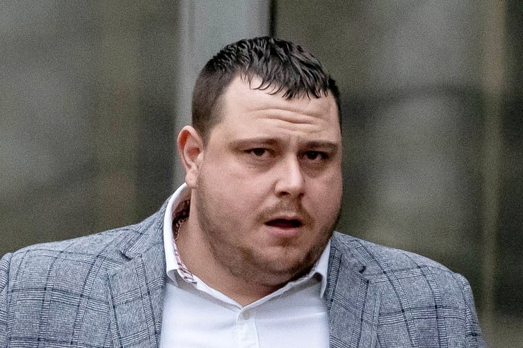 Jack Wheeler arrives at Cheltenham Magistrates court, Cheltenham, January 12 2020. Two people have been charged with manslaughter after the death of a four-month-old infant in April 2020. See SWNS story SWCCbaby. A man and woman have appeared in court charged with the death of a baby girl.Jack Wheeler and Melissa Wilband are jointly accused of the manslaughter of four-month-old Lexi Wilband.The pair also face charges of causing or allowing the death of a child.Lexi, who is the daughter of Wilband, was admitted to hospital on 12 April 2020 and died on 18 April 2020.