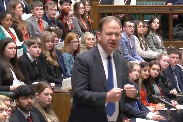 Jesse Norman MP addresses the UK Youth Parliament  