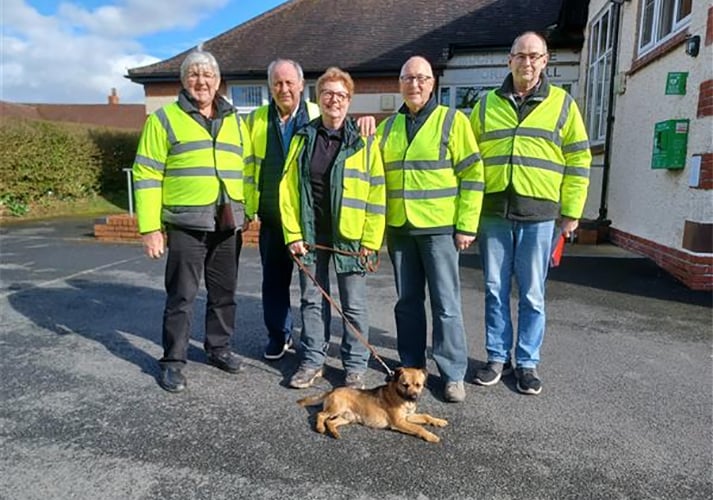 Community Speed watch volunteers