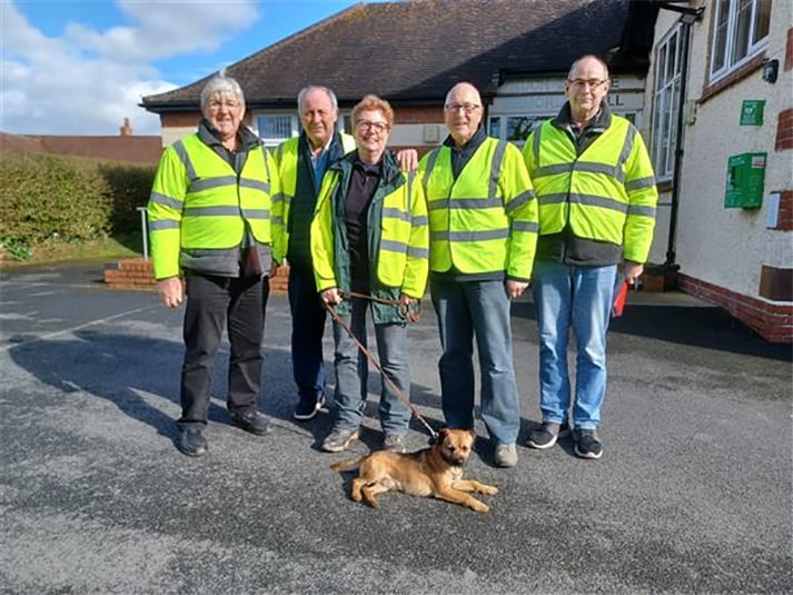 Community Speed watch volunteers