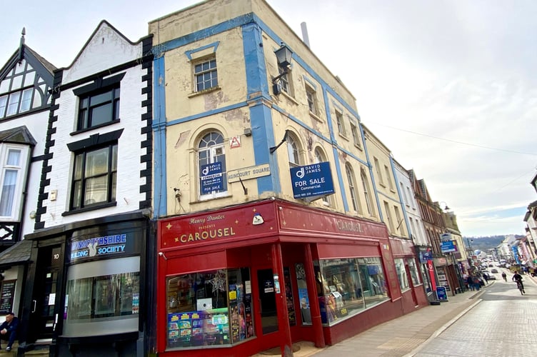 The Carousel Arcade building is up for sale