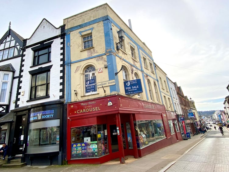 The Carousel Arcade building is up for sale