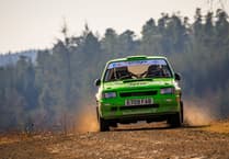 Champion rally couple start defence with close second