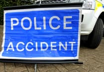 Crash closes road near Ross-on-Wye