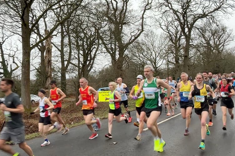 Colin Parry of Forest of Dean Athletics Club