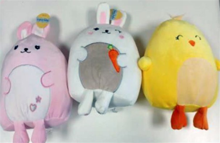Easter plush toys- Home Bargains 