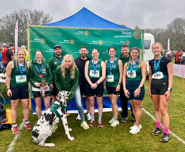 Not half bad, as Blazers stride out over 13.1 miles.