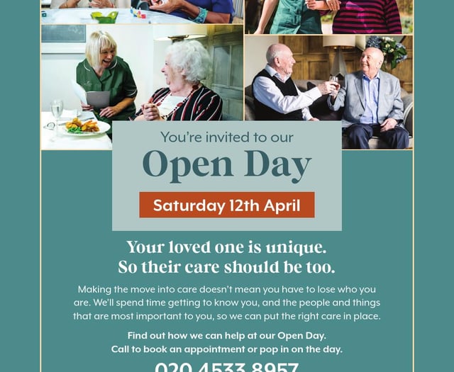 Ross Court care home open day