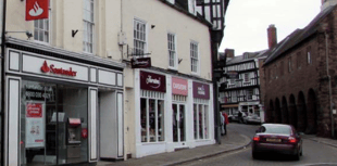 Santander branch closure in Ross-on-Wye