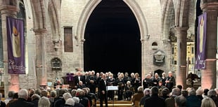 Ross choir sings for air ambulance charity