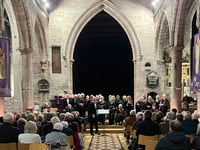 Ross choir sings for air ambulance charity