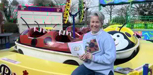 Local author raised on a fairground talks about her latest books