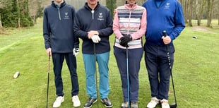 New captains drive off after record £14,000 raised for charity