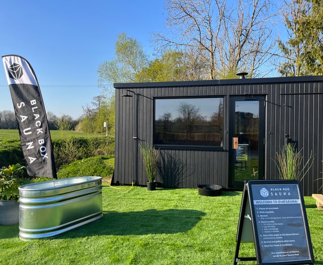 Black Box Sauna outdoor experience