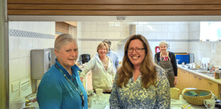 Warm welcome at the Sharing Kitchen in Newent