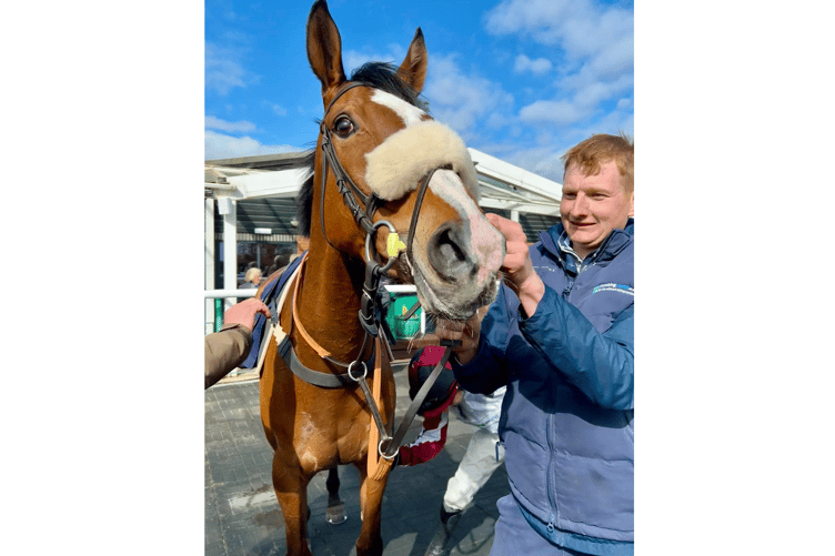 The Lord Maid  landed Tom Lacey another big win. Photo: Value Racing Club