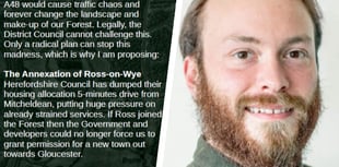 Prospective councillor's radical plan to annex Ross-on-Wye