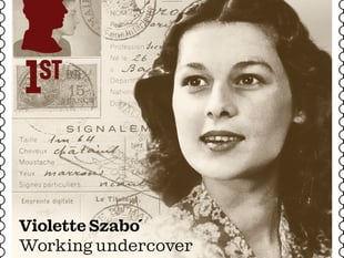 Violette Szabó honoured with Royal Mail VE Day Stamp 