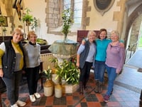 Lilies bring community together at Longhope Church