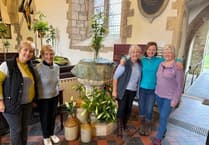 Lilies bring community together at Longhope Church