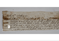 Cathedral letter fragment throws new light on Shakespeare's marriage