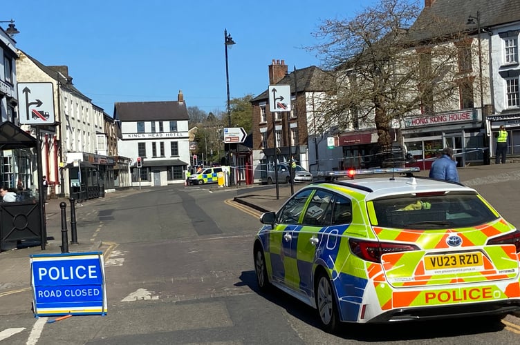 Police are investigating another alleged incident in Coleford’s Market Place