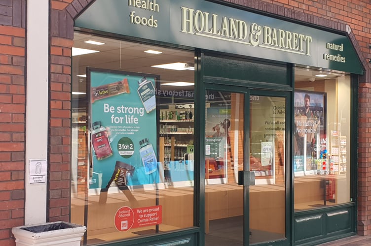 Holland and Barrett store