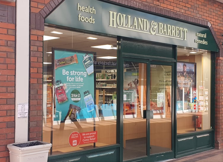 Holland and Barrett store