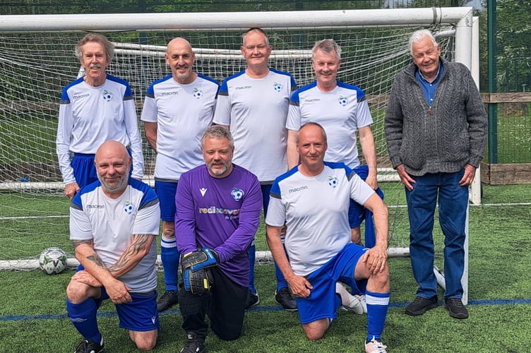 The Ross Walking Football team made their bow in the National Cup