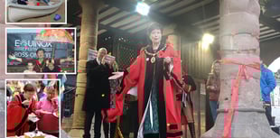 Mayor highlights successful year in Ross-on-Wye