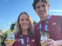 Marathon Blazers raise a glass to a capital day