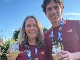 Marathon Blazers raise a glass to a capital day