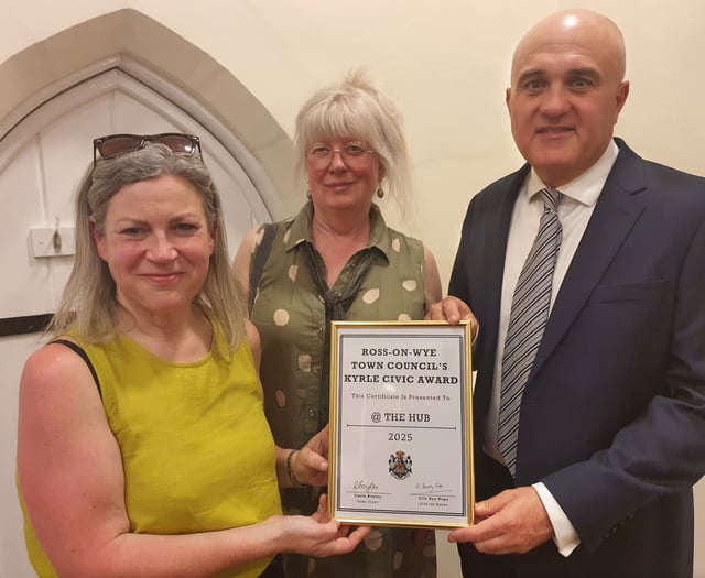 Inaugural Kyrle Civic Award recognises invaluable contribution 
