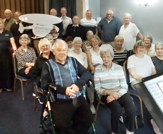 Ross Choristers raise £700 for air ambulance  charity