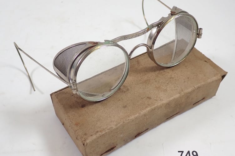 Pair of Vintage Safety Glasses