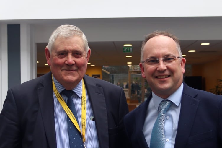 Councillors Philip Price and Jonathan Lester