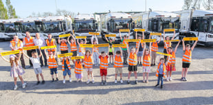 Local children name council's recycling lorries