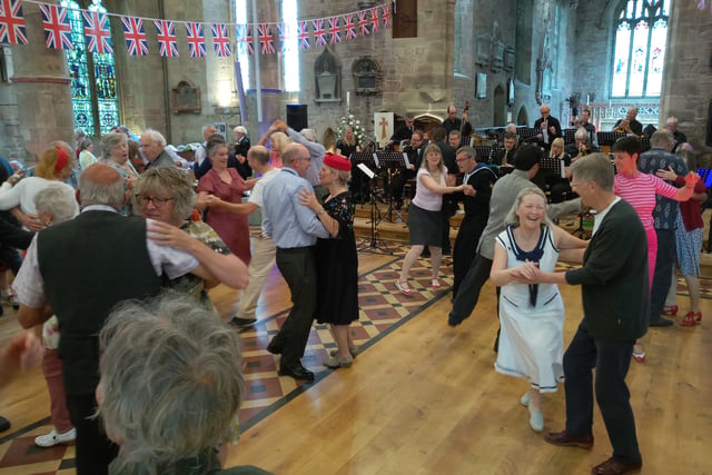 Jive by the Wye dancers raise £200 for Monmouth Flood Relief