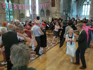 Jive by the Wye dancers raise £200 for Monmouth Flood Relief
