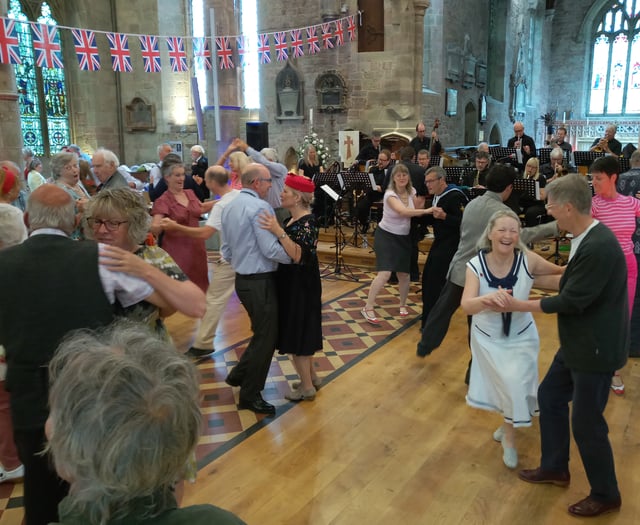 Jive by the Wye dancers raise £200 for Monmouth Flood Relief