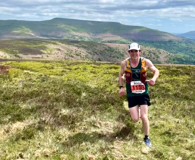 Rich heads for the hills six days after London Marathon!